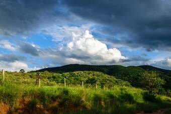 Serra do Japi proxima ao bairro Eloy Chaves em Jundiai